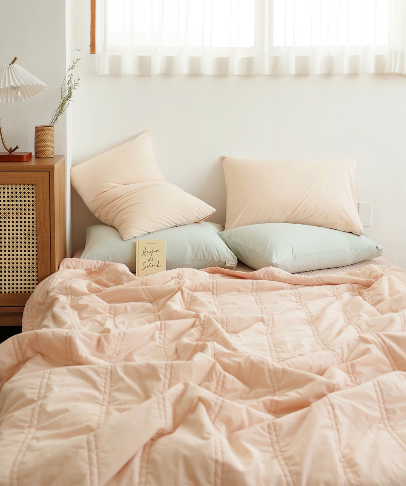 21&#039;S 100su summer cotton bedding - baby pink,부드러운 이불,포근한 이불